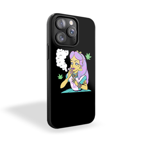 Bad Alice Smoking iPhone 15 Case Cover Bad Alice Smoking iPhone 15 Case Cover