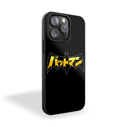 Batman Japanese Gotham Dark Knight iPhone 15 Case Cover