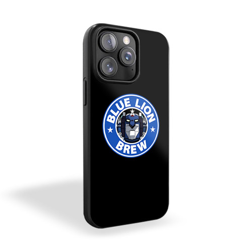 Blue Lion Brew iPhone 15 Case Cover Blue Lion Brew iPhone 15 Case Cover