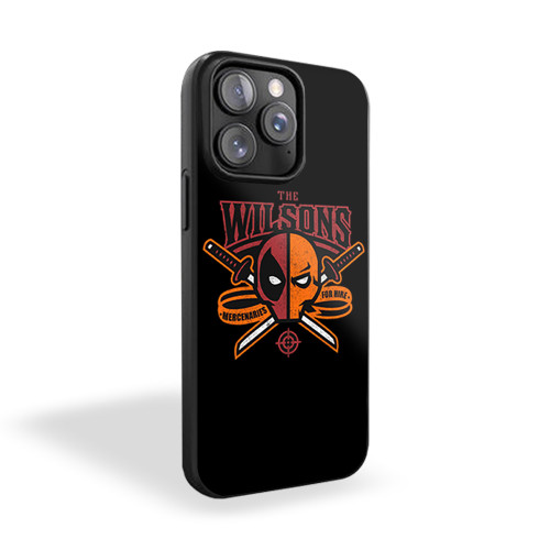 Deadpool Hail And The Wilsons For Hydra And Deathstroke Fans iPhone 15 Case Cover