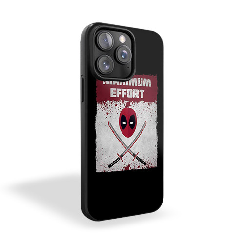 Deadpool Maximum Effort Sword iPhone 15 Case Cover