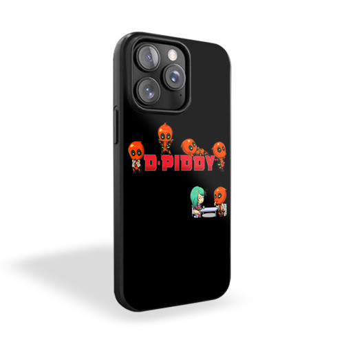 Deadpool Mini D Piddy Funny Parody iPhone 15 Case Cover