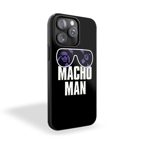 Glasess Macho Man iPhone 15 Case Cover