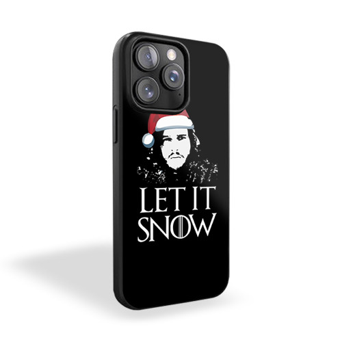 Jon Snow Stark Let It Snow iPhone 15 Case Cover
