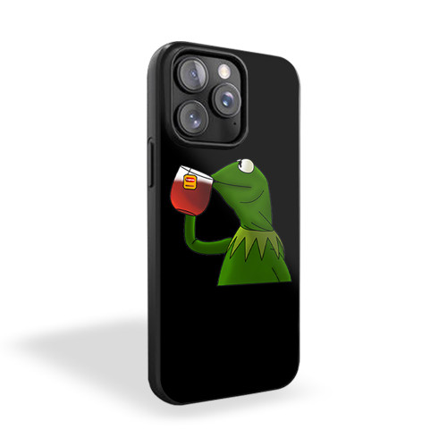 Kermit The Frog Sipping Tea iPhone 15 Case Cover