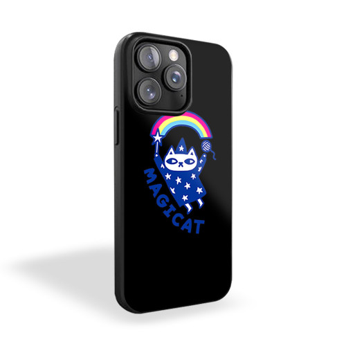 Magic Cat Rainbow iPhone 15 Case Cover