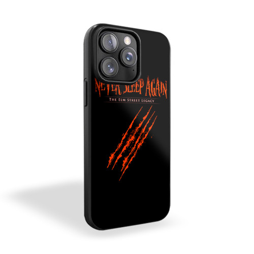 Never Sleep Again Fire iPhone 15 Case Cover