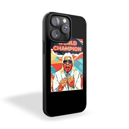 Ric Flair World Champion Art iPhone 15 Case Cover