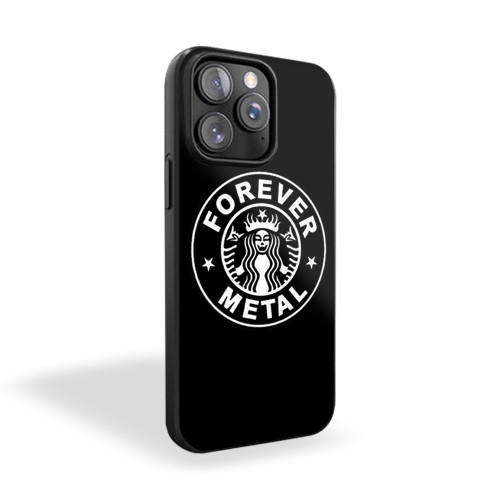 Starbuck Parody Forever Metal iPhone 15 Case Cover
