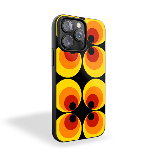 70's Seventies Retro Pattern Tumblr iPhone 15 Case Cover
