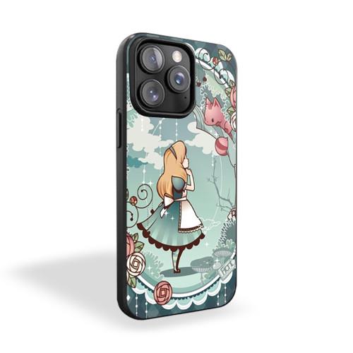 Alice In Wonderland Cartoon iPhone 15 Case Cover
