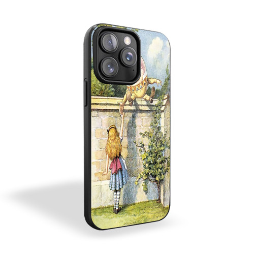 Alice In Wonderland Humpty Dumpty iPhone 15 Case Cover