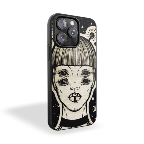 Alien Girl iPhone 15 Case Cover Alien Girl iPhone 15 Case Cover