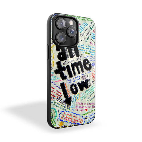 All Time Low Lyric iPhone 15 Case Cover