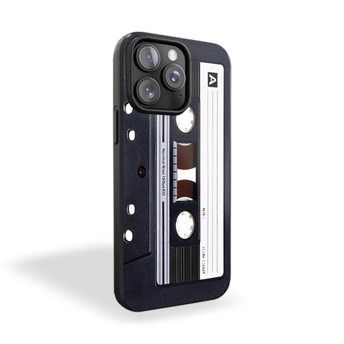 Audio Cassette Tape iPhone 15 Case Cover