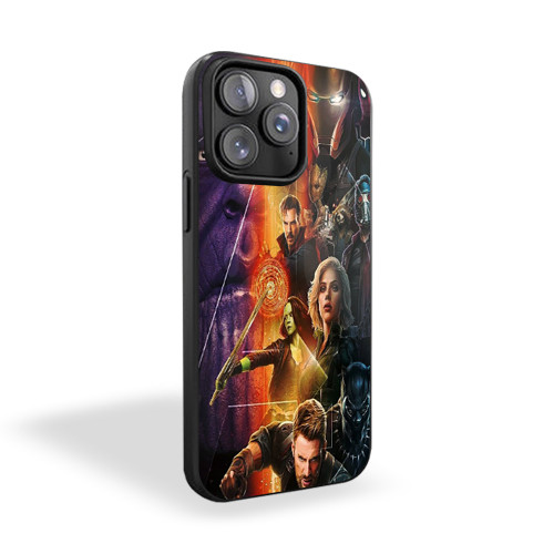 Avengers Infinity War Poster Characters iPhone 15 Case Cover