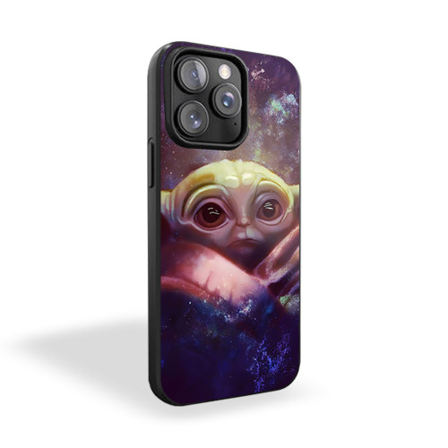 Baby Yoda Cartoon Fan Art iPhone 15 Case Cover
