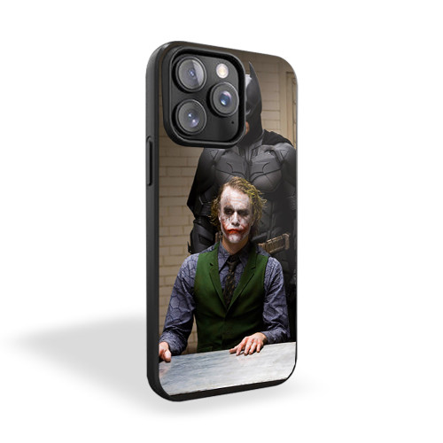 Batman And Joker The Dark Knight iPhone 15 Case Cover