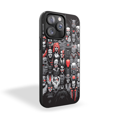 Batman Villains Art iPhone 15 Case Cover