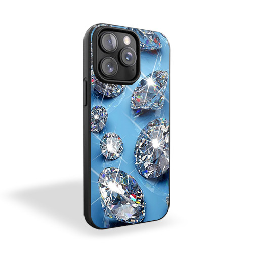 Beautifull Diamond iPhone 15 Case Cover