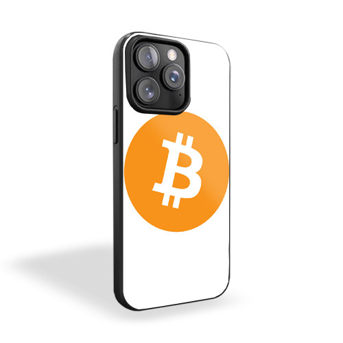 Bitcoin Logo Orange iPhone 15 Case Cover