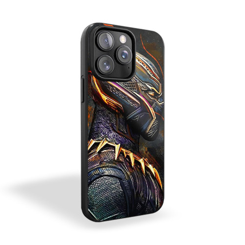 Black Panther Fan Art The Avengers Infinity War Infinity Stones Galaxy iPhone 15 Case Cover