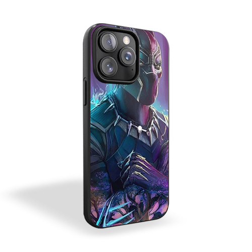 Black Panther The Avengers Infinity War Infinity Stones Galaxy iPhone 15 Case Cover