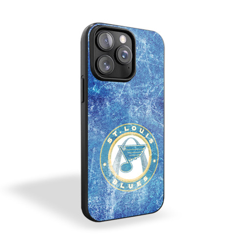 Blue Ice St Louis Blues iPhone 15 Case Cover