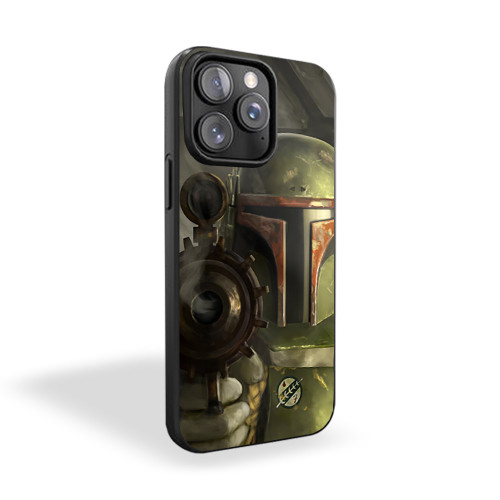 Boba Fett Star Wars Gun iPhone 15 Case Cover