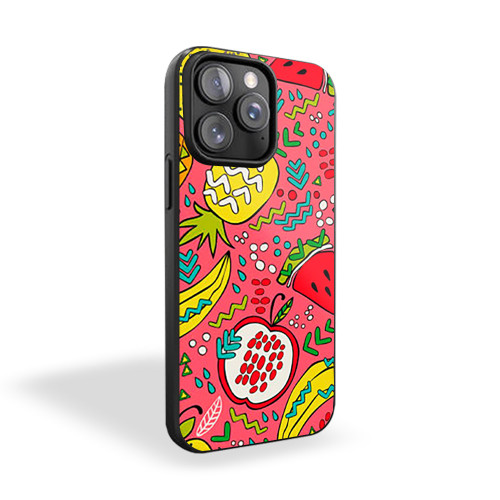 Bright Summer Fruits iPhone 15 Case Cover