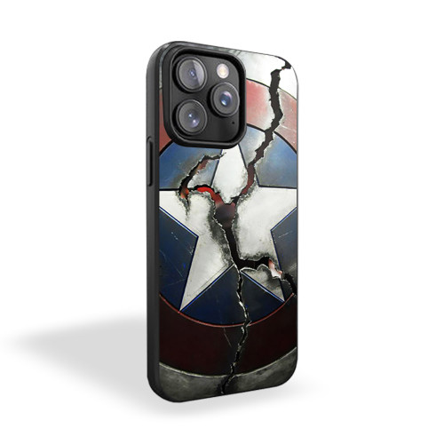 Broken Sield Captain American Age Of Ultron iPhone 15 Case Cover
