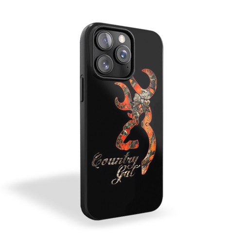 Browning Deer Camo iPhone 15 Case Cover