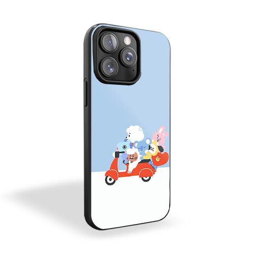 Bt21 Bts Motorcycle iPhone 15 Case Cover