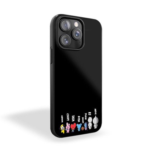 Bt21 Characters Names iPhone 15 Case Cover