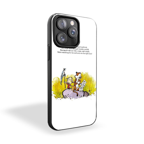 Calvin And Hobbes Friendship Quotes iPhone 15 Case Cover