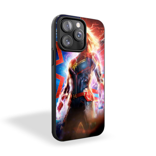 Captain Marvel Poster iPhone 15 Case Cover