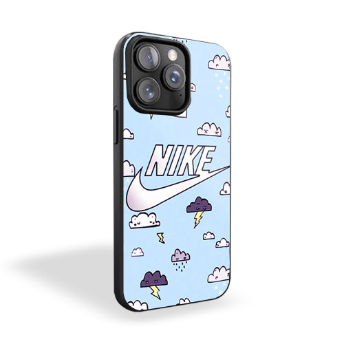 Clouds Pattern Funny Just Do It iPhone 15 Case Cover