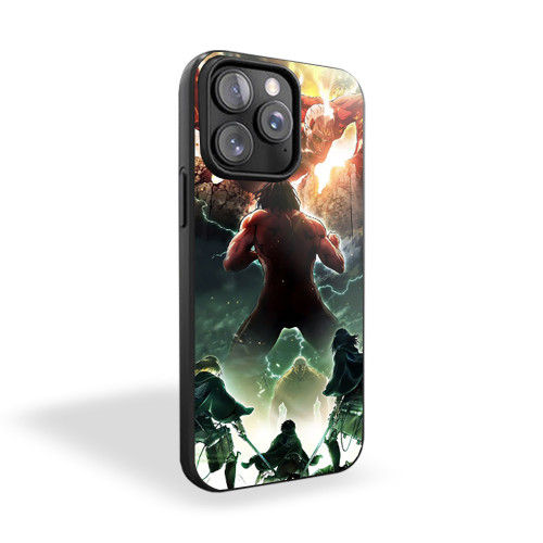 Colossal Titan Attack Titan Attack On Titan iPhone 15 Case Cover