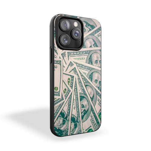 Cool Hundred Dollar Bills Money Design iPhone 15 Case Cover