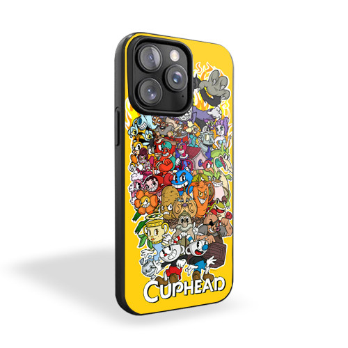 Cuphead Family Poster iPhone 15 Case Cover