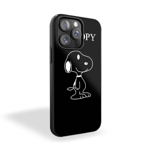 Cute Cartoon Snoopy iPhone 15 Case Cover