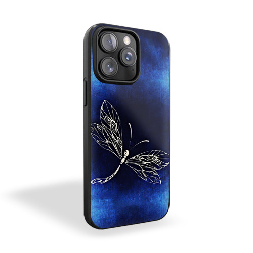 Dark Dragonfly iPhone 15 Case Cover