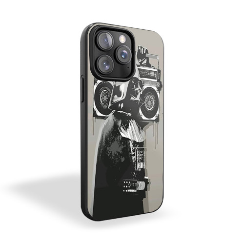 Darth Vader Boom Box iPhone 15 Case Cover
