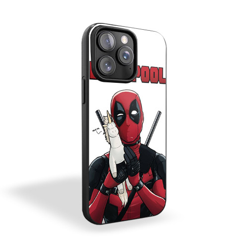 Deadpool 2 Movie Cover Funny Unicorn iPhone 15 Case Cover