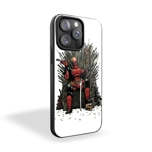 Deadpool In The Thrones Game Of Thrones iPhone 15 Case Cover