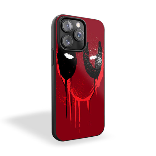 Deadpool Marvel Comic Logo iPhone 15 Case Cover