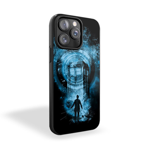 Doctor Who Blue Box iPhone 15 Case Cover