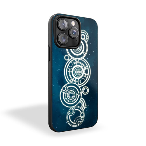 Doctor Who Symbol Galaxy iPhone 15 Case Cover