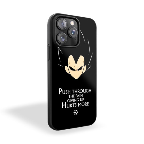 Dragon Ball Z Vegeta Quote iPhone 15 Case Cover