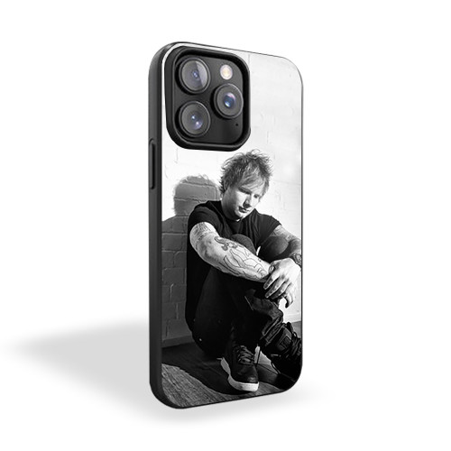Ed Sheeran In Black Tshirt Lyric iPhone 15 Case Cover